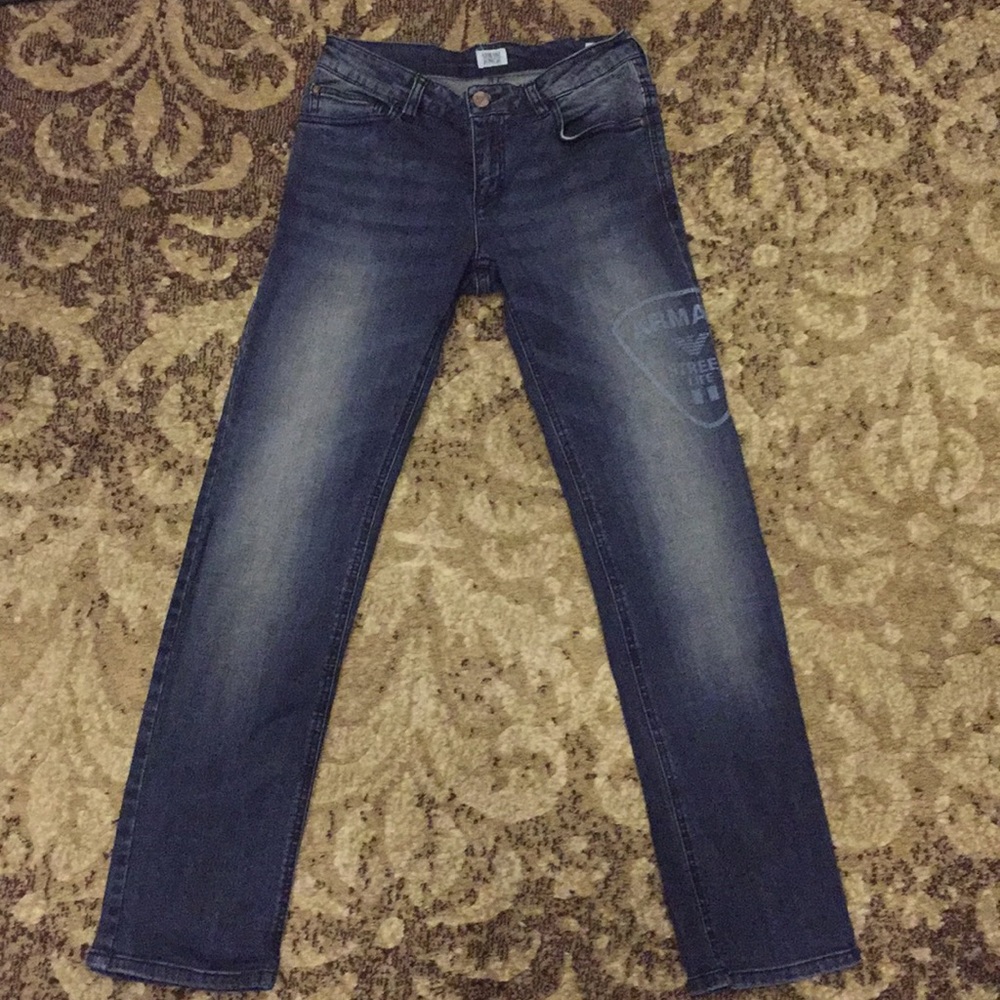 Armani boys blue jeans